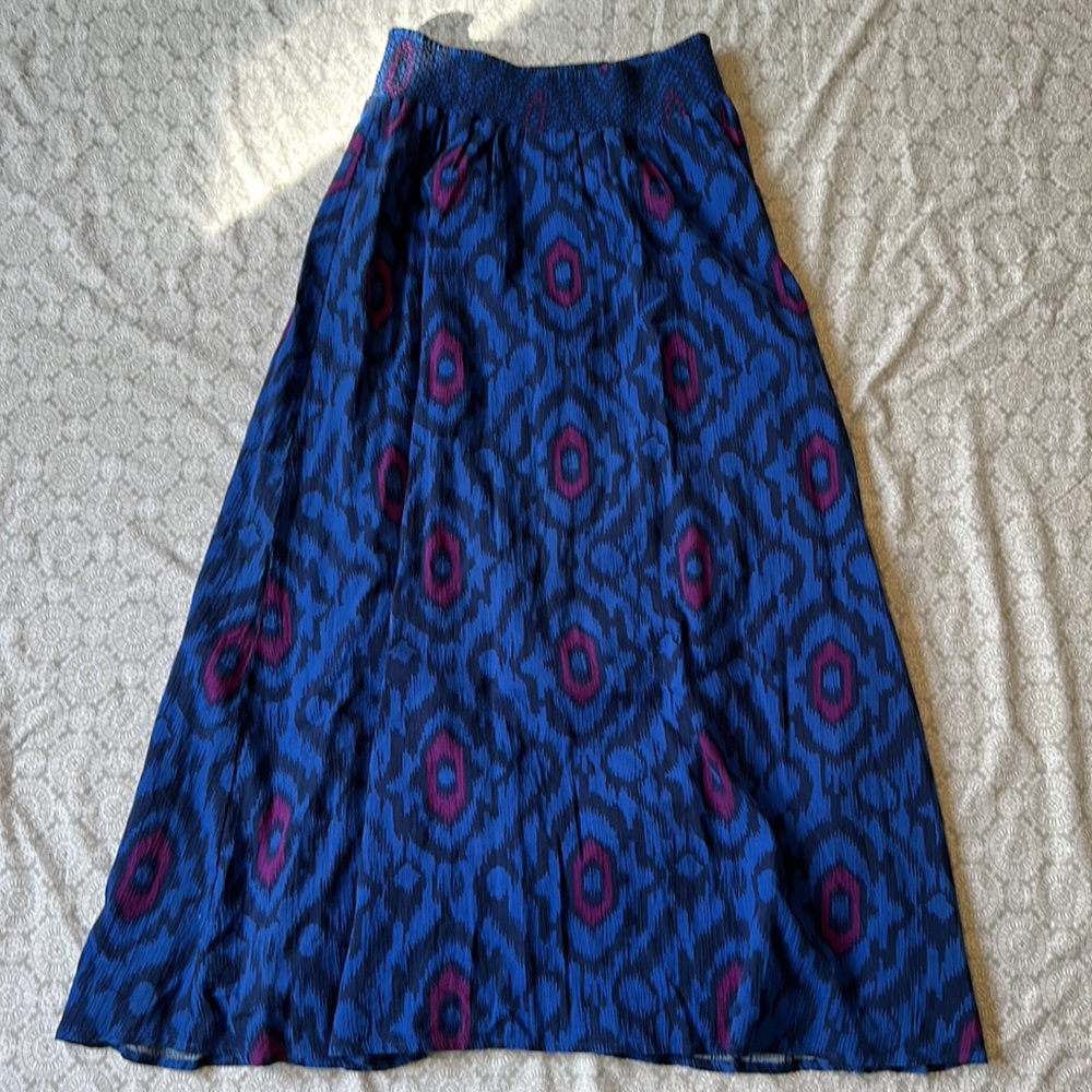 Boho Print Old Navy Maxi Skirt Size Medium